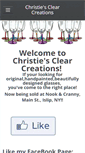 Mobile Screenshot of christiesclearcreations.weebly.com