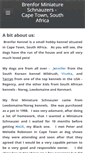 Mobile Screenshot of brenforschnauzers.weebly.com