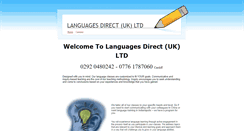 Desktop Screenshot of languagesdirect.weebly.com