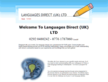 Tablet Screenshot of languagesdirect.weebly.com
