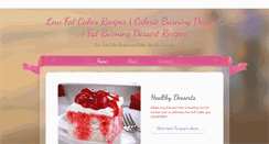 Desktop Screenshot of low-fat-cake-recipes.weebly.com