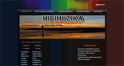 Desktop Screenshot of midimuzika.weebly.com