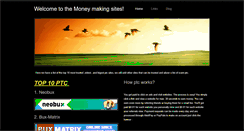 Desktop Screenshot of money-making-sites.weebly.com