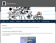 Tablet Screenshot of goodmansrt.weebly.com