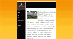 Desktop Screenshot of amicirestaurant.weebly.com