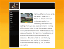 Tablet Screenshot of amicirestaurant.weebly.com