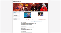 Desktop Screenshot of dbz-world.weebly.com