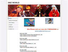 Tablet Screenshot of dbz-world.weebly.com