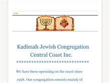 Tablet Screenshot of kadimahcc.weebly.com