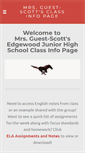 Mobile Screenshot of mrsguestscott.weebly.com