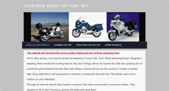 Desktop Screenshot of clarkbrosbucketlist.weebly.com