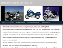 Tablet Screenshot of clarkbrosbucketlist.weebly.com