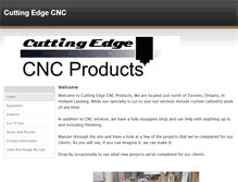 Tablet Screenshot of cuttingedgecnc.weebly.com