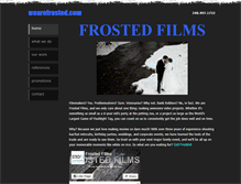 Tablet Screenshot of frostedfilms.weebly.com