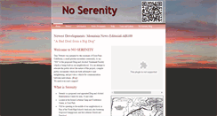 Desktop Screenshot of noserenity.weebly.com