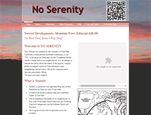 Tablet Screenshot of noserenity.weebly.com