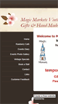 Mobile Screenshot of magicmarkets.weebly.com