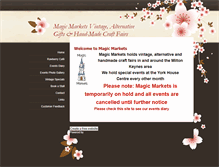 Tablet Screenshot of magicmarkets.weebly.com