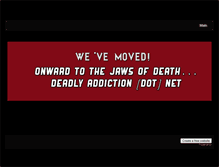 Tablet Screenshot of deadlyaddiction.weebly.com