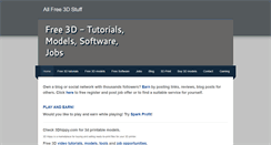 Desktop Screenshot of 3d-freebly.weebly.com
