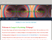 Tablet Screenshot of langerspage.weebly.com