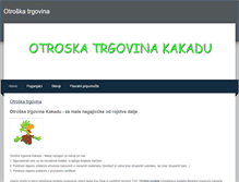 Tablet Screenshot of otroska-trgovina.weebly.com