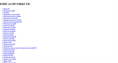 Desktop Screenshot of dicasdoorkut.weebly.com