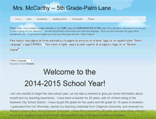 Tablet Screenshot of mrsmccarthy.weebly.com