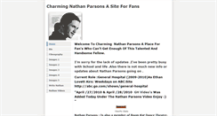 Desktop Screenshot of charmingnathanparsonsonline.weebly.com
