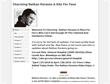 Tablet Screenshot of charmingnathanparsonsonline.weebly.com
