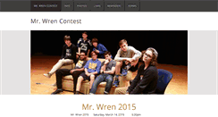 Desktop Screenshot of mrwrencontest.weebly.com