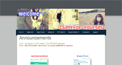 Desktop Screenshot of cheerfor-yourself.weebly.com