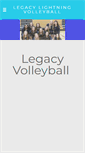 Mobile Screenshot of lightningvolleyball.weebly.com