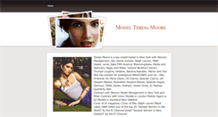 Desktop Screenshot of modelteresamoore.weebly.com