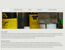 Tablet Screenshot of bespokeleatheruk.weebly.com