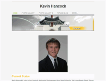 Tablet Screenshot of kevinhancock.weebly.com