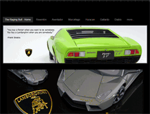 Tablet Screenshot of nicadraus-lamborghini.weebly.com