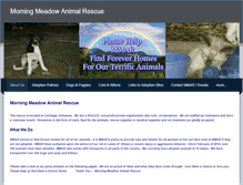 Tablet Screenshot of mmanimalrescue.weebly.com