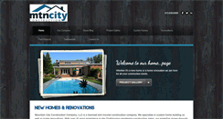 Desktop Screenshot of mtncityconstruction.weebly.com