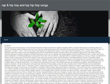 Tablet Screenshot of hiphopandrapmusic.weebly.com