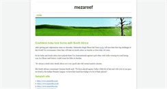 Desktop Screenshot of mezareef.weebly.com