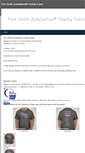 Mobile Screenshot of fortsmithzumbathon.weebly.com