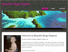 Tablet Screenshot of beautifulbugsdiapers.weebly.com