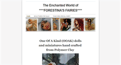 Desktop Screenshot of forestinasfairies.weebly.com