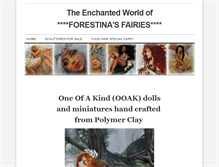 Tablet Screenshot of forestinasfairies.weebly.com