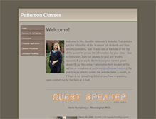 Tablet Screenshot of pattersonj.weebly.com