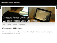 Tablet Screenshot of jjpictures.weebly.com