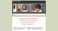 Desktop Screenshot of dennis-stpierre-performer.weebly.com