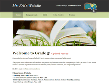 Tablet Screenshot of mrerb.weebly.com