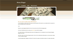 Desktop Screenshot of moneyblogger.weebly.com